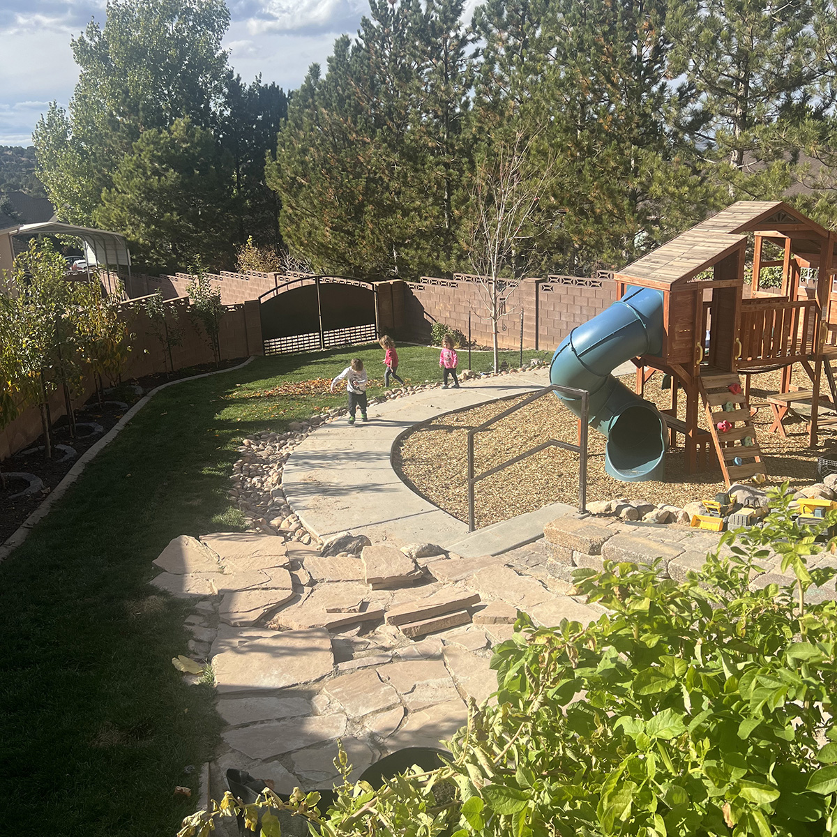 LT Outdoor Classroom Waterfall